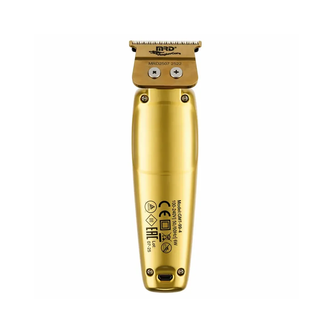 MRD PRO Smart Brain GMT-90 Profesyonel Saç Sakal Çizim Makinesi (Trimmer) (GOLD)