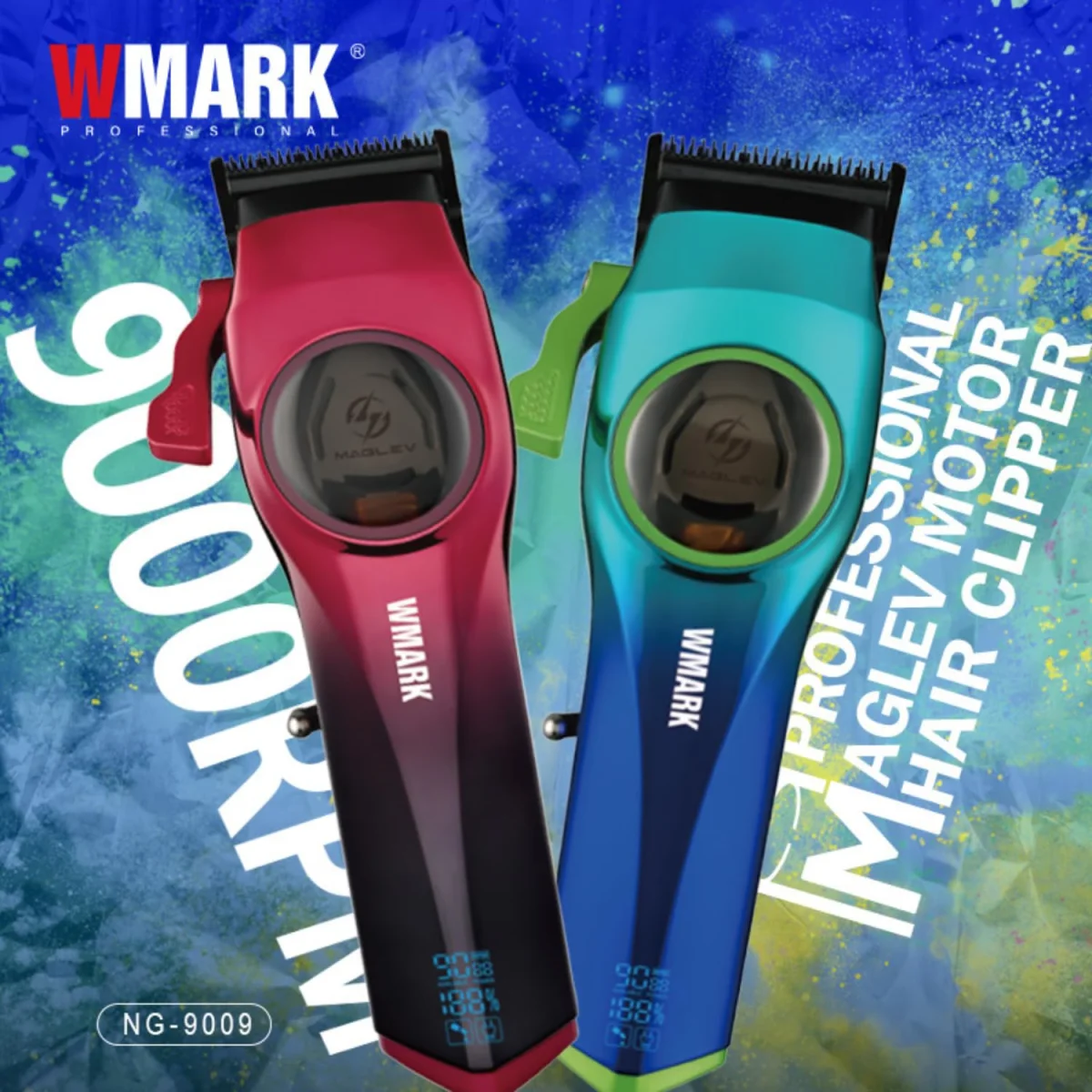 Wmark NG-9009 Profesyonel Saç Tıraş Makinesi (Clipper)