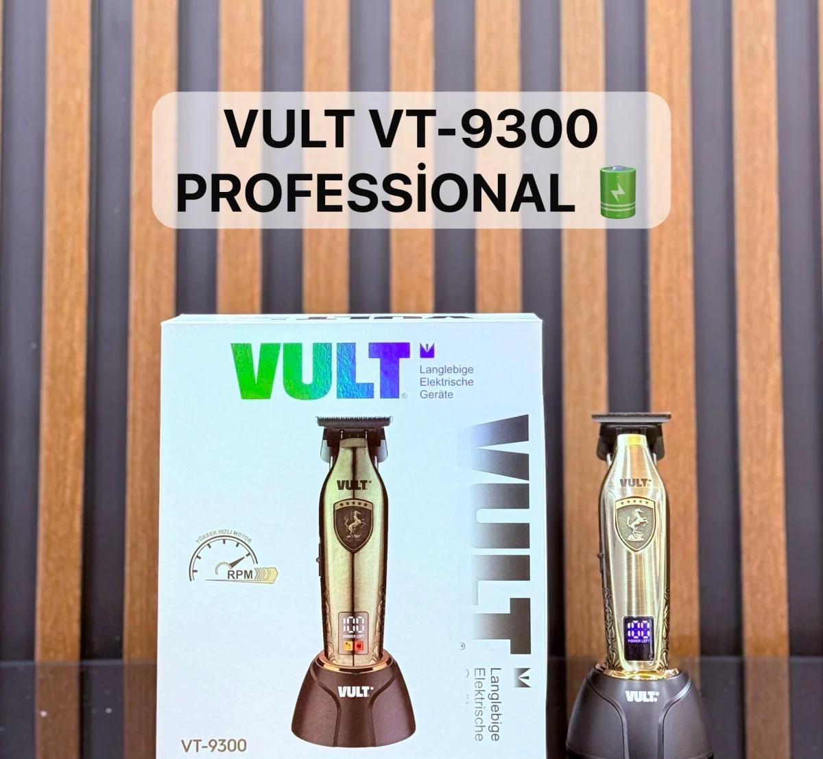Vult VT-9300 Profesyonel Sakal Tıraş Makinesi
