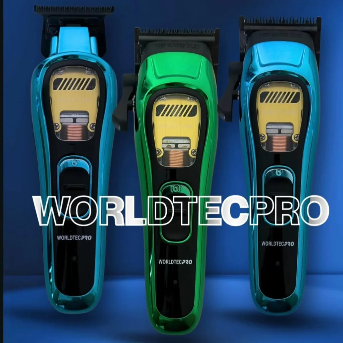 Saç Tıraş Makinesi - Worldtec WT-1994  – DLC Titanyum Bıçaklı