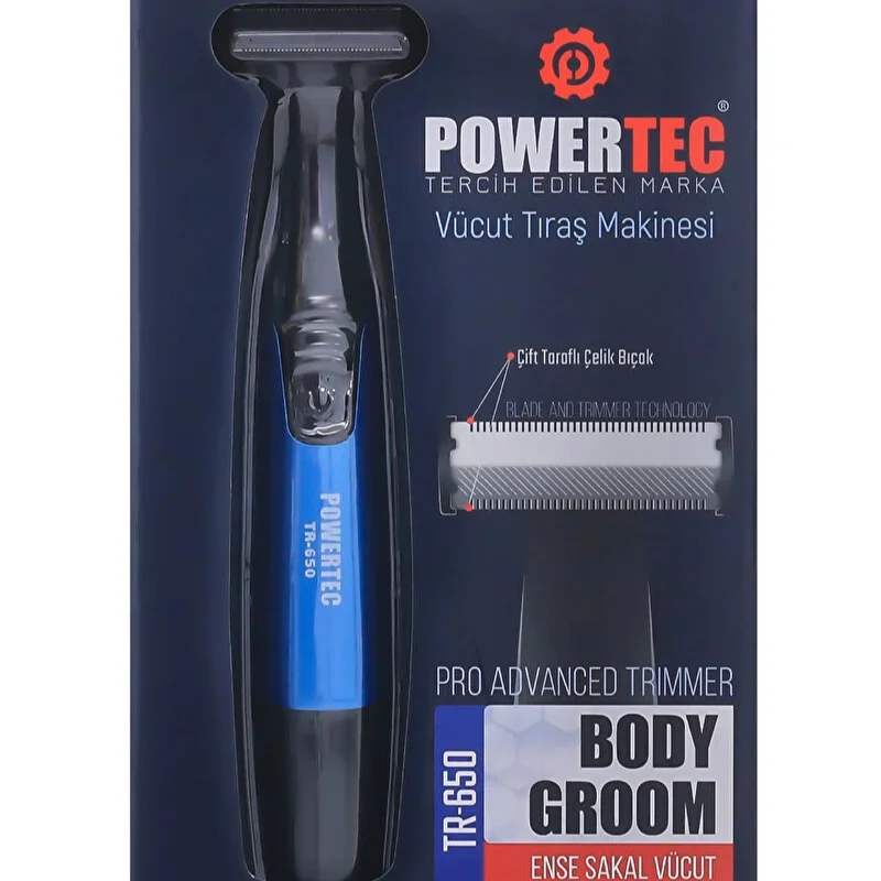 Powertec TR-650 Sakal Ense Tüy Tıraş Makinesi