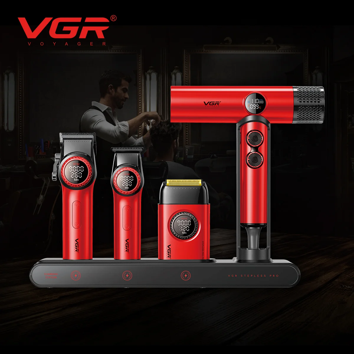 STEPLESS PRO 4 IN 1 - MUSCULAR - PROFESYONEL TIRAŞ SETİ