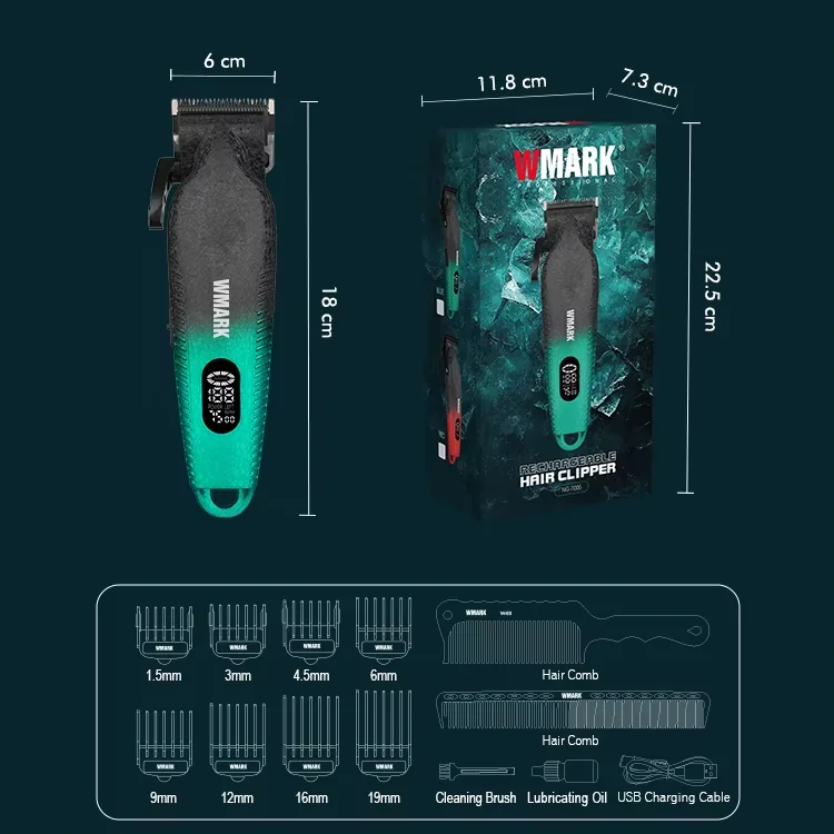 Wmark NG-7005 Profesyonel Saç Tıraş Makinesi (Clipper)