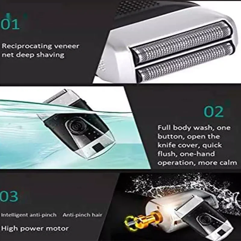 Vgr V-307-IPX5 Profesyonel Su Geçirmez Sıfırlayıcı Tıraş Makinesi (Shaver)