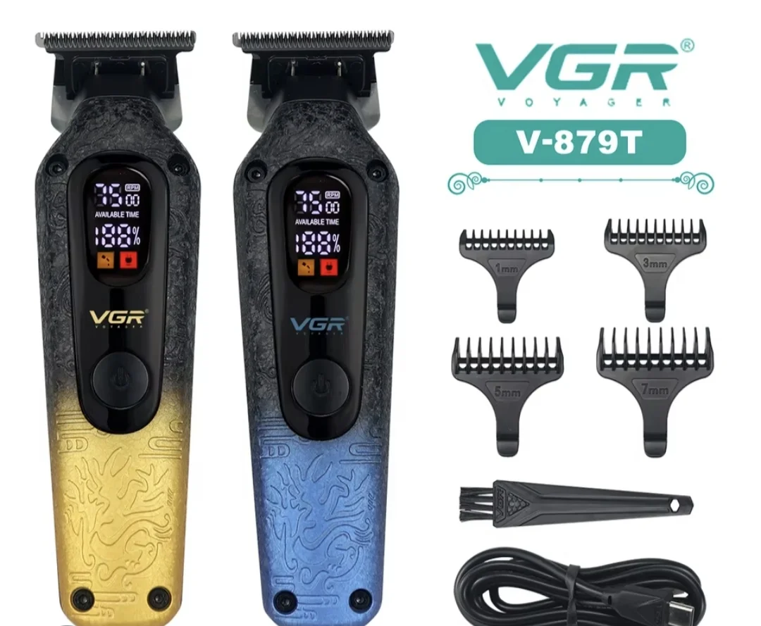 V-879T Professional Ense Çizim ve Sakal Kesme Makinesi
