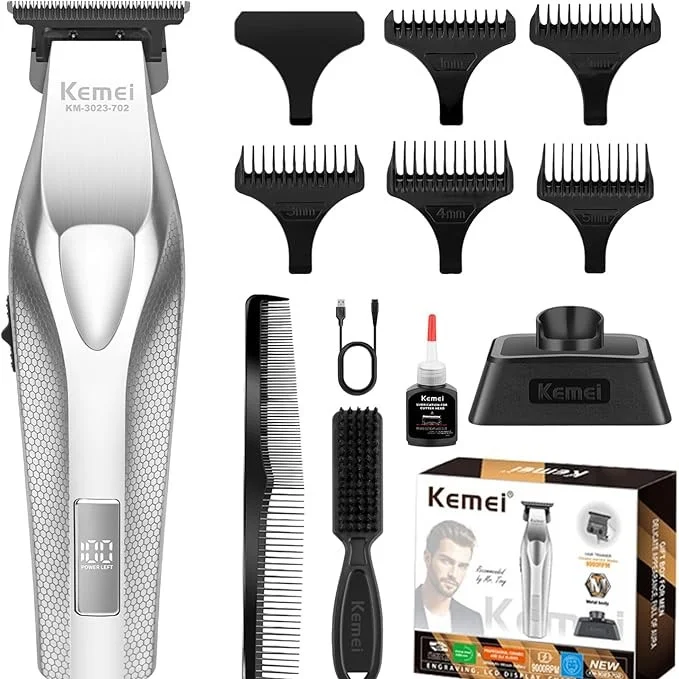 Kemei KM-3023-702 Saç Sakal Tıraş Makinesi (Trimmer)