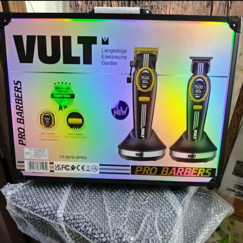VULT VT-9978 2’li Tıraş Makinesi Saç Kesme Seti