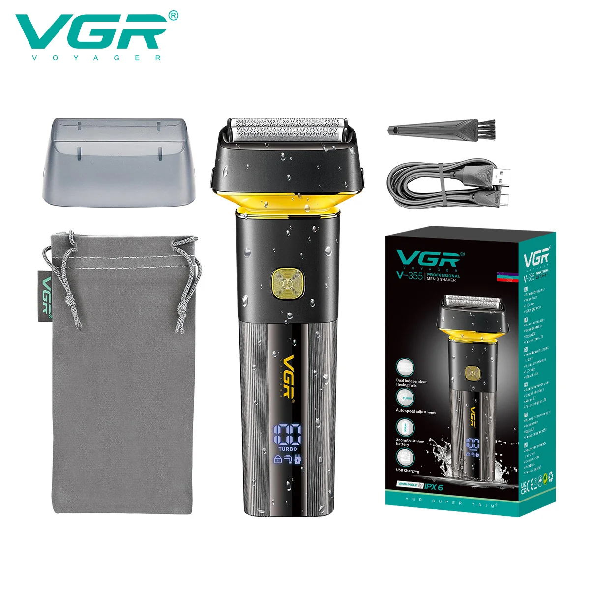 VGR V-355 Profesyonel Sinekkaydı Tıraş Makinesi (Shaver)