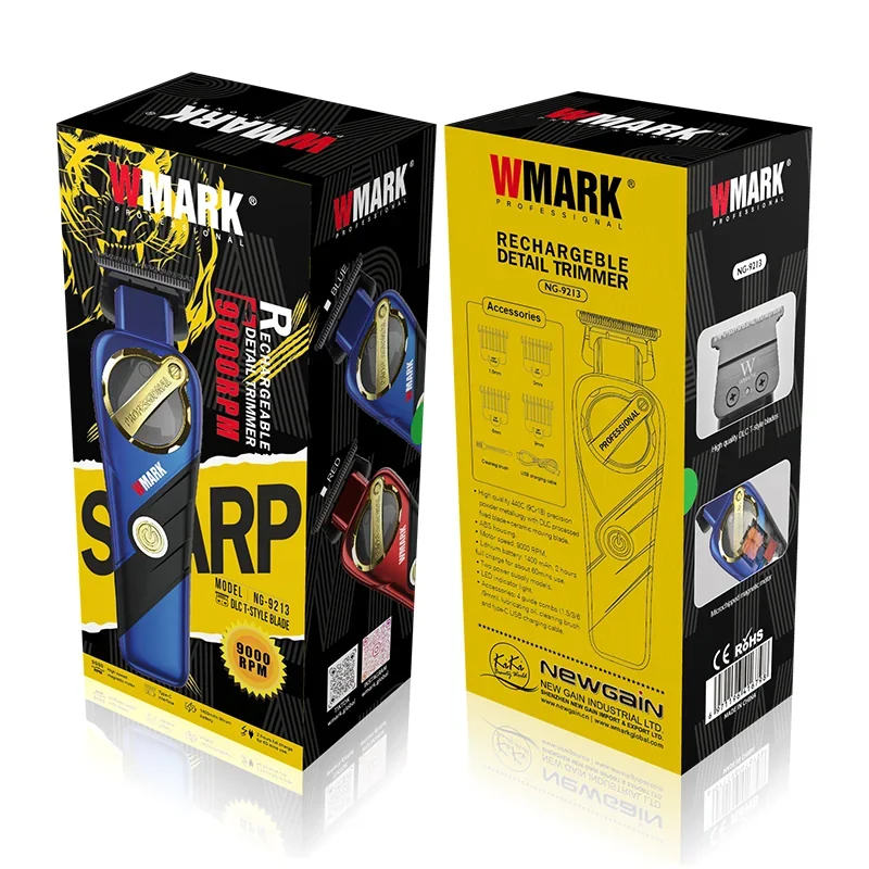 Wmark NG-9213 Profesyonel Saç Sakal Çizim Makinesi (Trimmer)