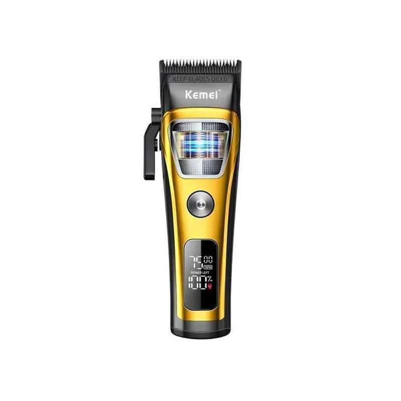 Kemei KM-1911 Profesyonel Saç Tıraş Makinesi (Clipper) (SARI)