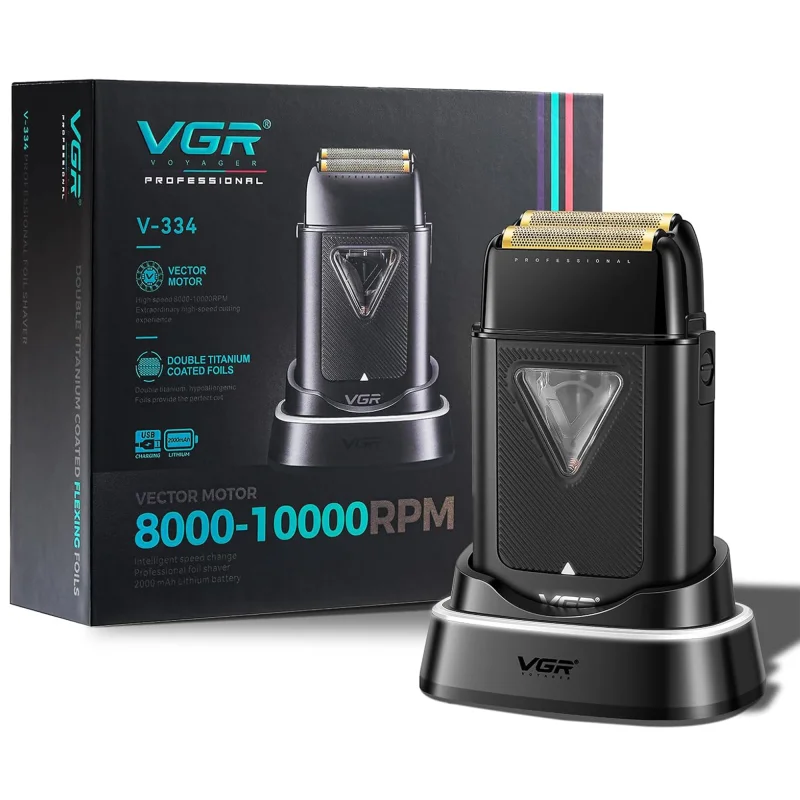 VGR V-334 Folyo Tıraş Makinesi – 10.000 RPM Standlı